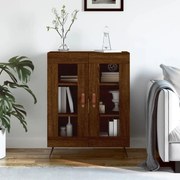 vidaXL Dulap, stejar maro, 69,5x34x90 cm, lemn prelucrat