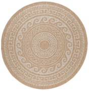 Covor de exterior bej rotund ø 80 cm Comilla – Ayyildiz Carpets