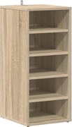 vidaXL Pantofar, stejar sonoma, 31,5x35x90 cm, PAL