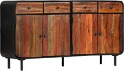 vidaXL Servantă, 140 x 35 x 76 cm, lemn masiv reciclat