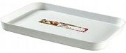 Tavă cu două fețe Curver, 43 x 30,8 x 3,5 cm,alb