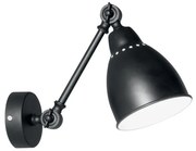 Aplica de perete cu brat reglabil, finisaj negru, NEWTON AP1 027852