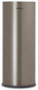 Suport hartie igienica Brabantia ReNew 1003472, Triplu, Rezistent la coroziune, Gri inchis