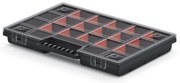 Organizator servieta 29 × 19,5 × 3,5 cm, negru