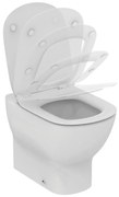 Vas WC Ideal Standard Tesi AquaBlade back-to-wall pentru rezervor ingropat, alb - T007701