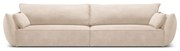 Canapea bej 248 cm Vanda – Mazzini Sofas