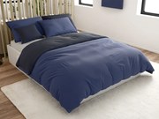 Lenjerie de pat din bumbac MONOCHROMATIC gri-albastru Dimensiune lenjerie de pat: 70 x 90 cm | 140 x 200 cm