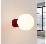 Aplică pentru baie Sollux SL.1747 HALO 1xG9/8W/230V IP44 roșu