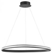 Lustra LED design modern circular ARIES negru NVL-9357064