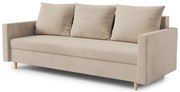 Canapea trei locuri Allie (crem). 1065464