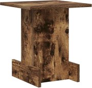 vidaXL Masă laterală Stejar fumuriu 35,5 x 35 x 40 cm Lemn compozit