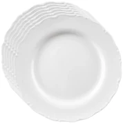 Set de farfurii întinse din porțelan Orion Mona bordură 6 buc, 24,5 cm
