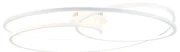 Plafoniera albă 78 cm cu LED inclus 3 trepte de diminuare - Rowin