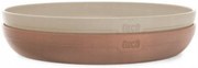 Lovi Set de farfurii Granola- 2 buc, bej, maro