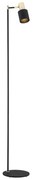 Lampadar / Lampa de podea design minimalist DORIA negru/alama