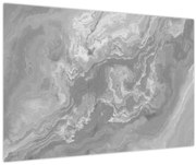 Tablou - Marmură în alb-negru (90x60 cm)