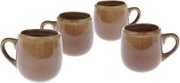 Căni maro 4 buc. pentru espresso din ceramică 100 ml – Dakls