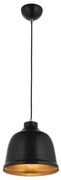 Pendul Steel metal 2107, 22x100 cm, 1xe27, 60 w, negru/bronz