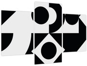 Tablou - Abstracție geometrică N⁰1 (90x60 cm)