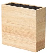 Suport de cuțite cu inserție flexibilă 22x9x21,5 cm ficus de cauciuc Continenta C3314