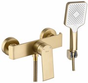 Baterie pentru dus Hass auriu periat