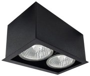 Brosline 1080 - Lampă spot CAGE 2xGU10/10W/230V negru