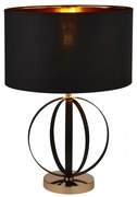 Veioza, Lampa de masa moderna Black And Gold EU8072BGO SRT