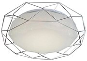 Plafonieră LED SVEN LED/24W/230V crom