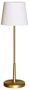 ByRydens 4002740-6501 - Lampă de masă LUMI 1xE27/8W/230V alb/auriu 68,5 cm