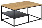 Masă de cafea CORA stejar/negru