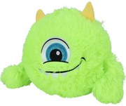 Minge de blană gonflabilă Monster galben, diametru 23 cm