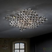 Plafonier modern cristal K9 dim.40x40cm Saten 160563