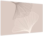 Tablou - Frunze bej N⁰2 (90x60 cm)