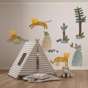 Autocolante de perete - Gheparzi