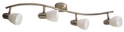 Lustra, Plafonier cu 4 spoturi, finisaj bronz, Soma 6309 RX