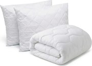 Set pilota pat de lux, 4 anotimpuri 200x220 cm si 2 bucati de perne matlasate 50x70 cm