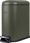 Coș de gunoi verde închis cu pedală din metal 5 l Mini Walther – Mette Ditmer Denmark