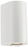 Nordlux - Aplică de exterior CANTO 2xGU10/28W/230V IP44 alb