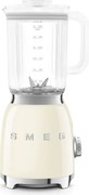 Blender Smeg BLF03CREU, 800 W, 1,5 l, 18 000 rpm, 4 programe, 4 viteze + Impusl, Otel inoxidabil, Crem