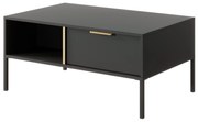 Măsuță de cafea Lyran 2S (antracit + Auriu). 1071360