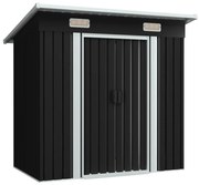 Magazie de gradina din metal , antracit, otel
