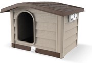 Doghouse Bungalow bej, 89 x 75 x 62 cm