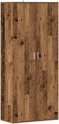 vidaXL Pantofar, Lemn vechi, 80x39x178 cm, PAL