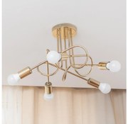 Lustră aplicată OXFORD 5xE27/15W/230V aurie