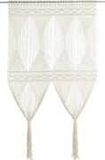 vidaXL Perdea macrame, 140 x 240 cm, bumbac