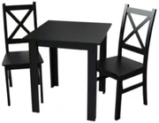 Set de luat masa 1 + 2 TIMMY II, negru