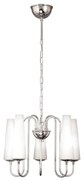Candelabru cu 5 brate design modern Magnum crom