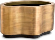 Ghiveci, Vas decorativ din otel inoxidabil Monza