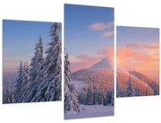Tablou - Peisaj de iarnă (90x60 cm)