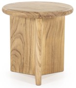 Masuta de cafea din lemn de acacia Leoti nature 45 cm